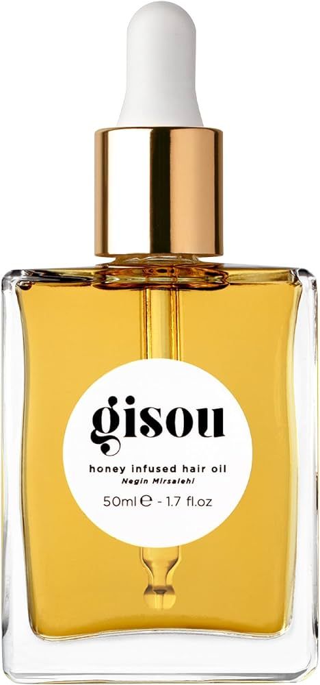 Gisou Honey Infused Hair Oil Enriched with Mirsalehi Honey to Deeply Nourish & Moisturize Hair (1... | Amazon (US)