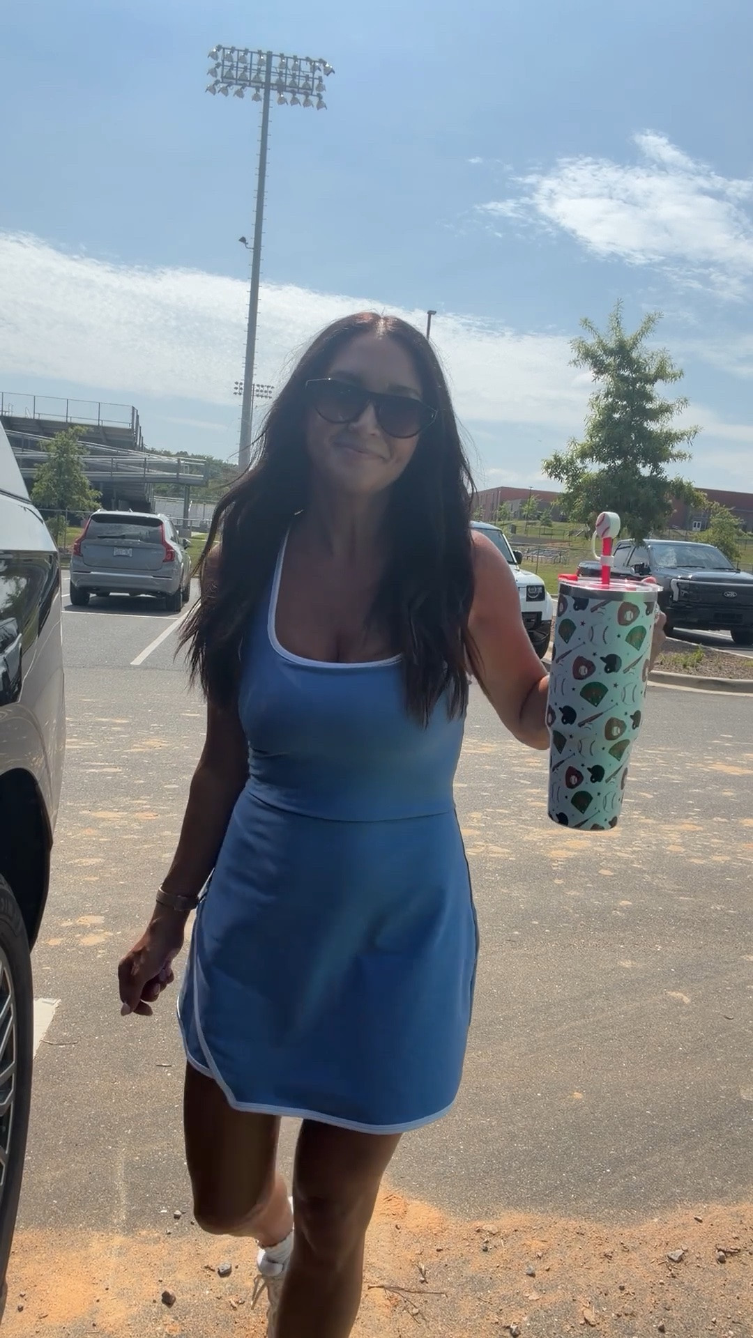 Hot Saturday at the ballpark! This athletic dress is from last year but so many cute similar options!

#LTKootd #LTKmomlife #LTKPetite