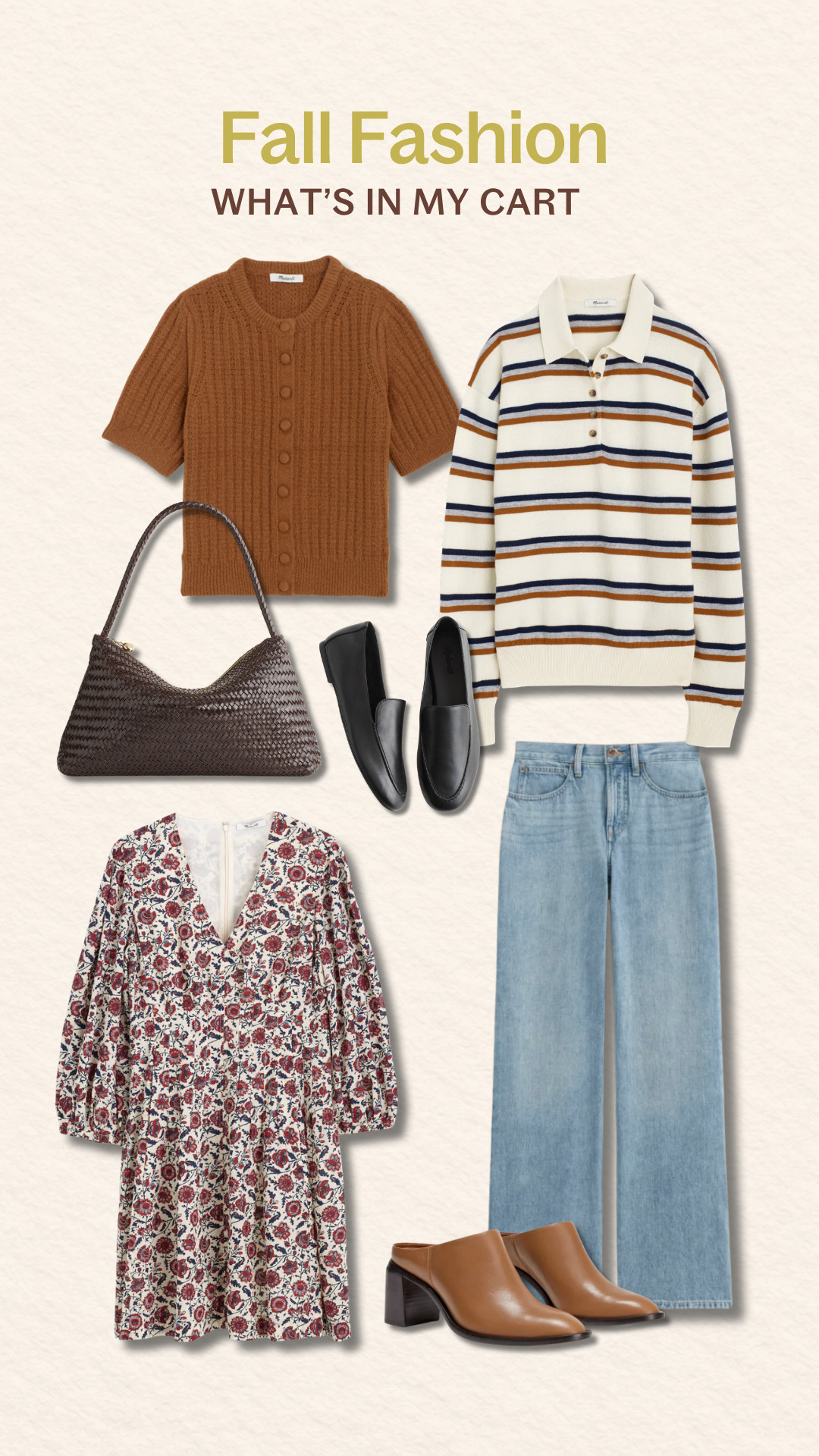 Fall always makes me want to reassess my closet, so here’s what’s currently sitting in my cart (and conveniently, on sale). 

 #LTKgrwm #LTKootd