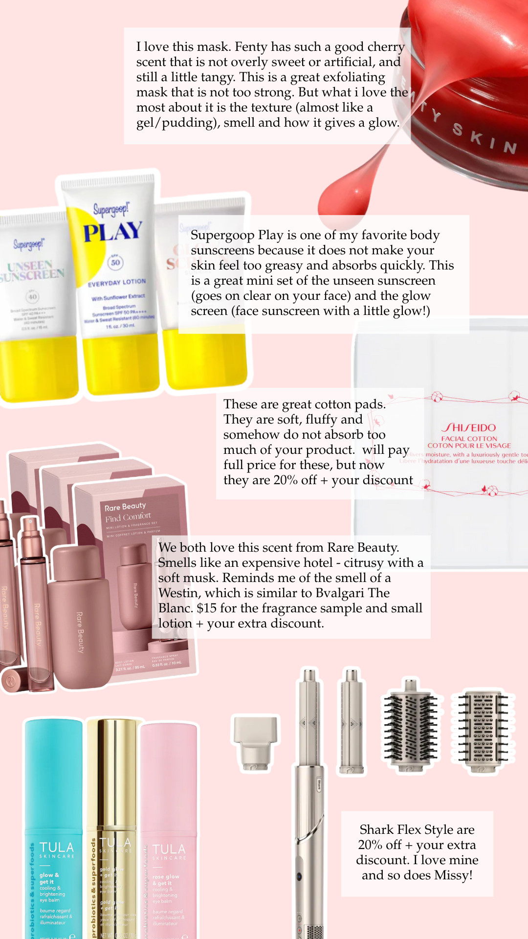 Sephora sale items that are already discounted PLUS your discount on top of that with code SAVEMORE. 

 