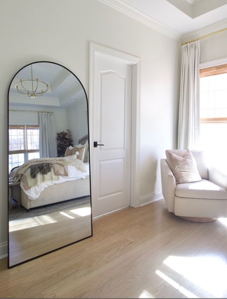 RUN! My large arched 71x32 floor mirror had a price drop to $141 😯. You can also get the gold for $170!

I shared this a month or so ago when it came back in stock, and it is still in stock and even cheaper now!  This is the lowest I’ve seen a mirror of this size and the quality is great.

Perfect to spruce up a wall that is bare and to check out your daily fits!

 #bedroomfurniture #bedroomstyle #ltkhome #neutralbedroom #organicmodern #modernorganic #affordablehomedecor #homefinds

#LTKsalealert #LTKhome