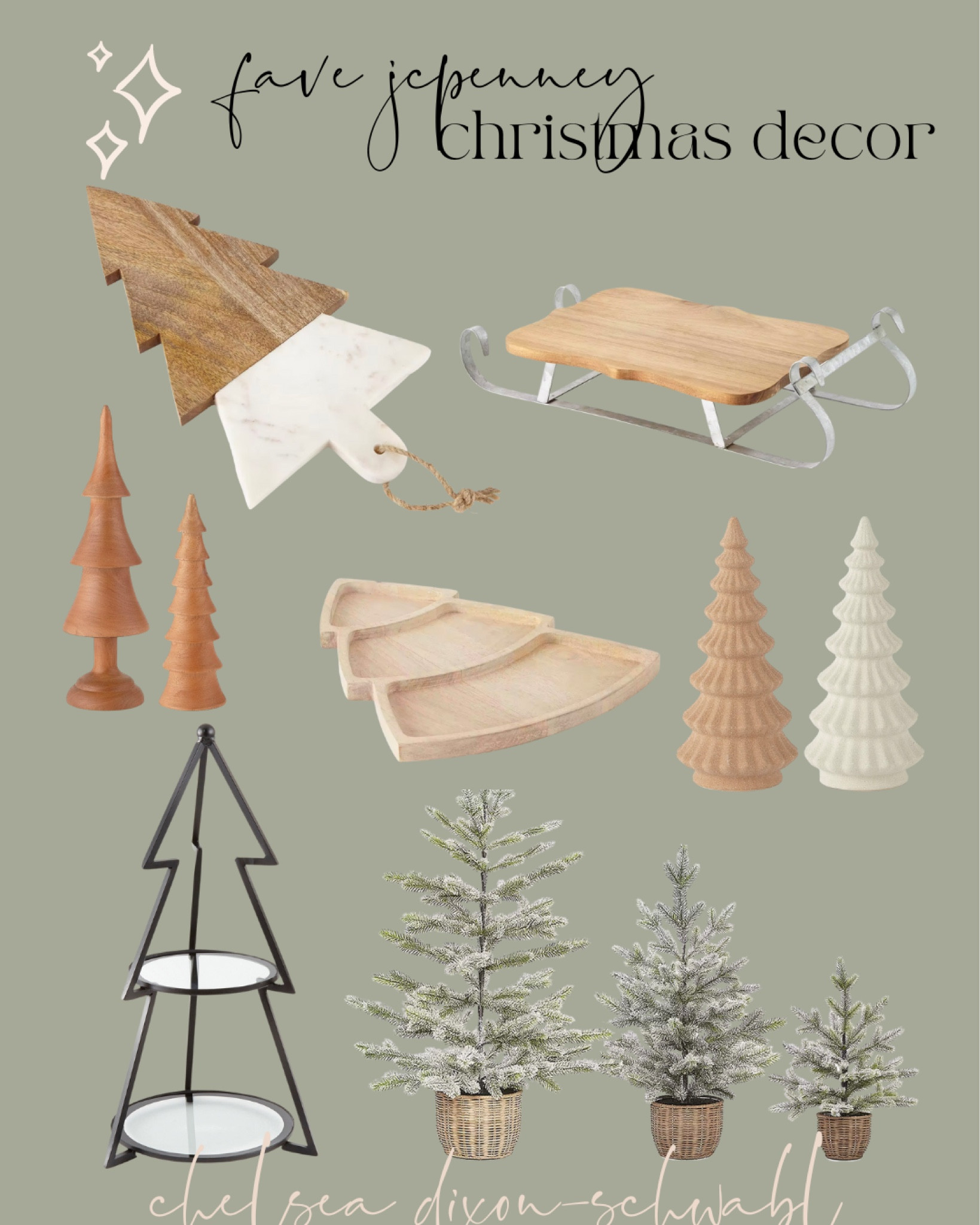 favorite Christmas / holiday decor from JCPenney!

Neutral Christmas decor / boho Christmas decor / wood trees / affordable holiday decor / Christmas tree charcuterie board / Christmas hosting 


#LTKSeasonal #LTKhome #LTKHoliday