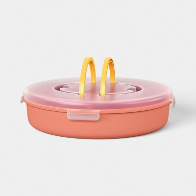Small Round Packable Serving Set Multicolor Warms - Sun Squad™ | Target