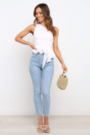 Palise Top - White | Petal & Pup (US)