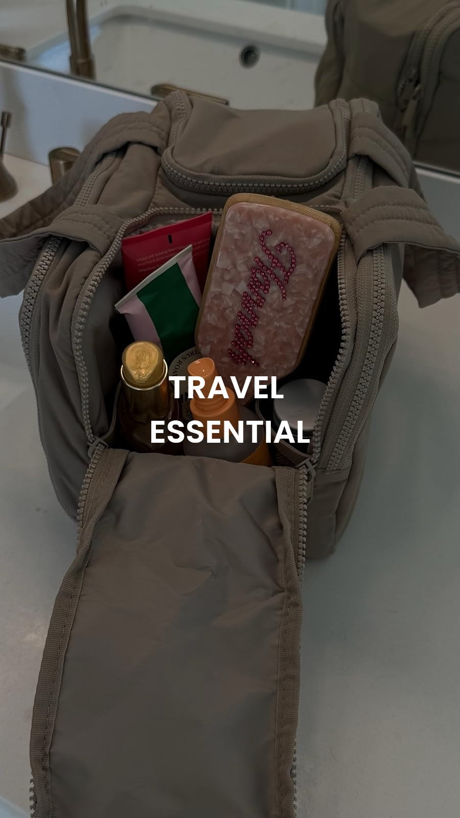 Another Amazon travel essential! The bag that can literally hold all of your toiletries!!! 



#LTKTravel