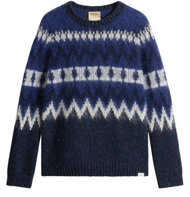 Wool blend Fair Isle sweater | 24S US