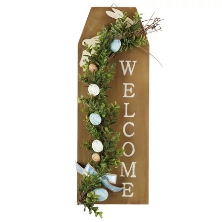 Way To Celebrate Welcome Easter Bunny Sign | Walmart (US)