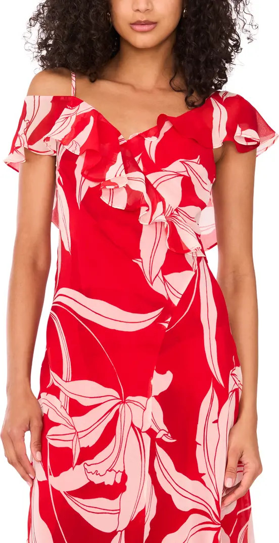 The Bridget Floral Print Ruffle Dress | Nordstrom