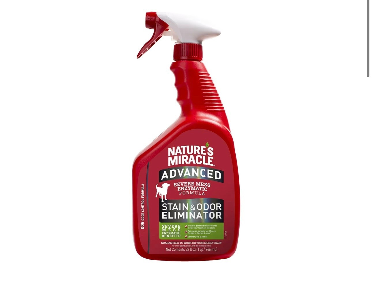 Nature’s Miracle Advanced Stain and Odor Eliminator Dog Spray, Fresh Scent, Severe Mess Enzymatic Formula for Tough Pet Messes. The best one I’ve found!

#LTKmomlife #LTKHome #LTKdayinmylife