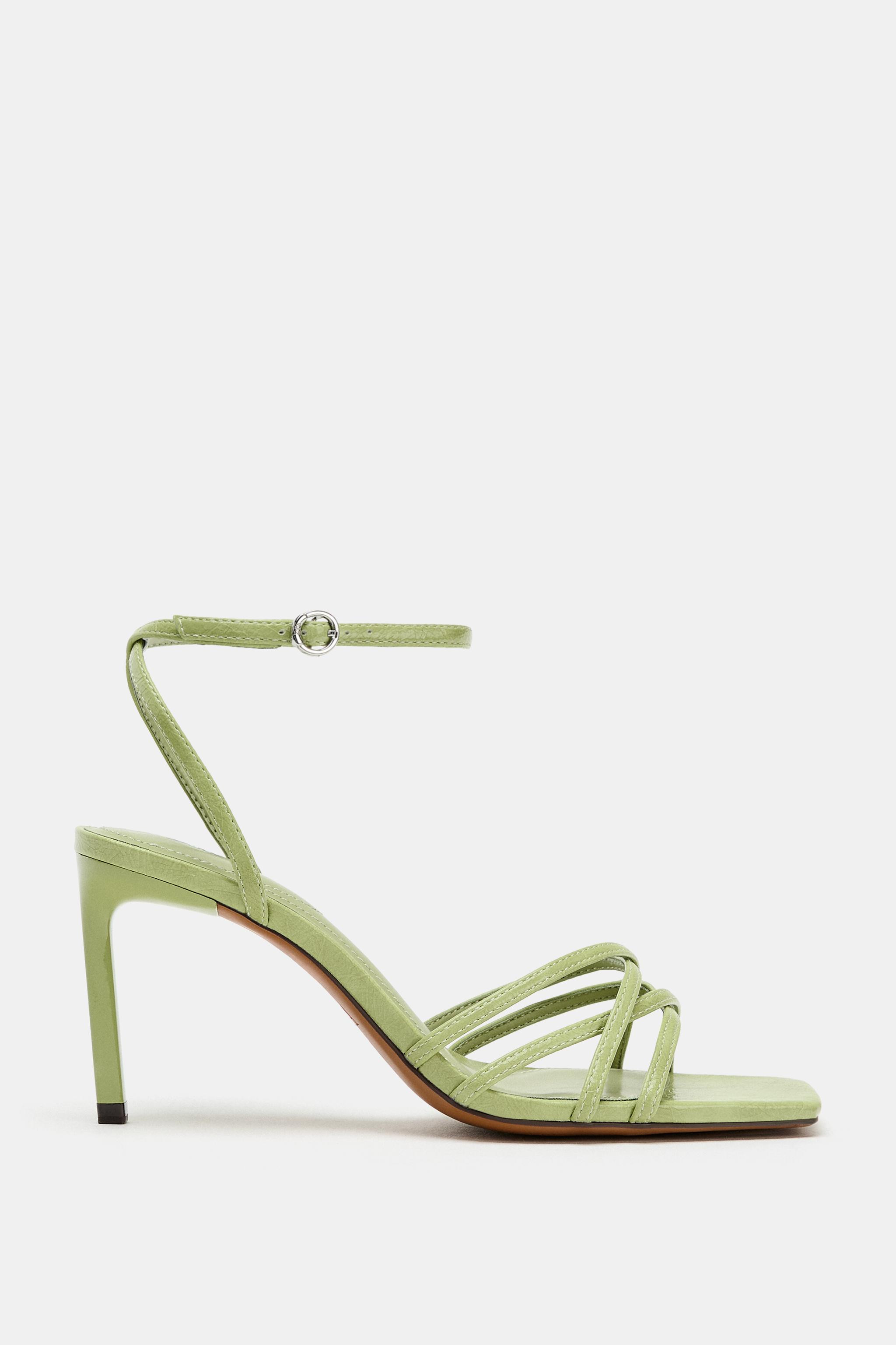 MULTI-STRAP HEELED SANDALS | Zara US
