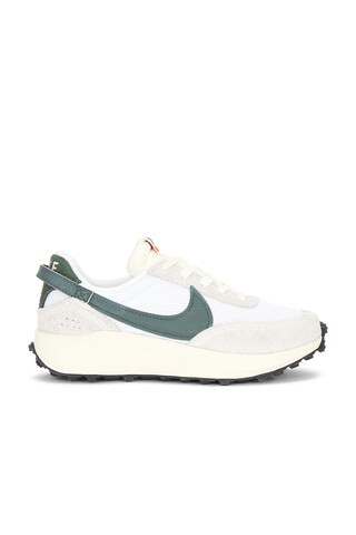 Nike Waffle Debut Vintage Sneakers in White, Vintage Green, & Coconut Milk from Revolve.com | Revolve Clothing (Global)