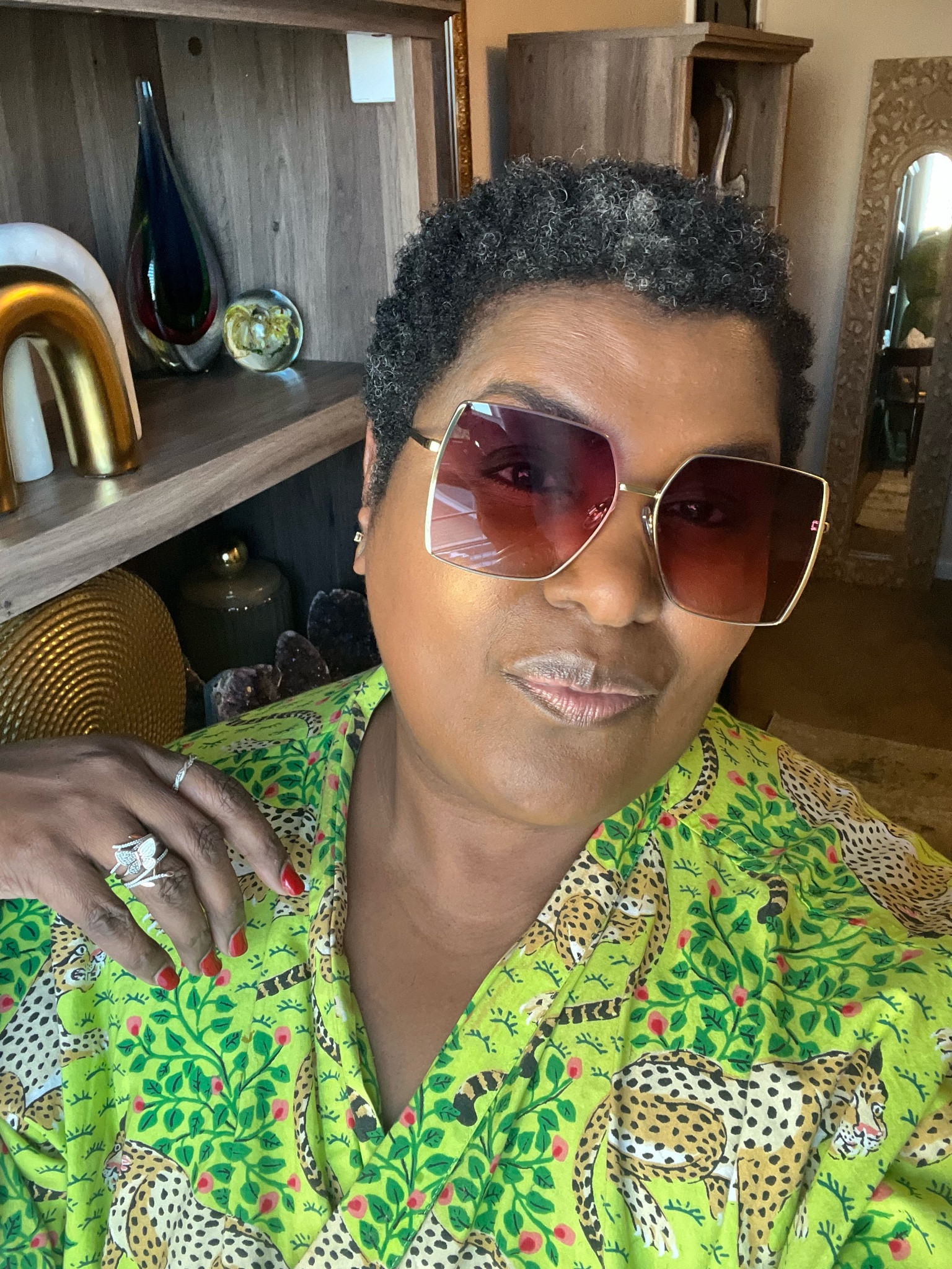 Love these purple, pink ombré Sunnies they look so good.

#LTKU #LTKOver40 #LTKStyleTip