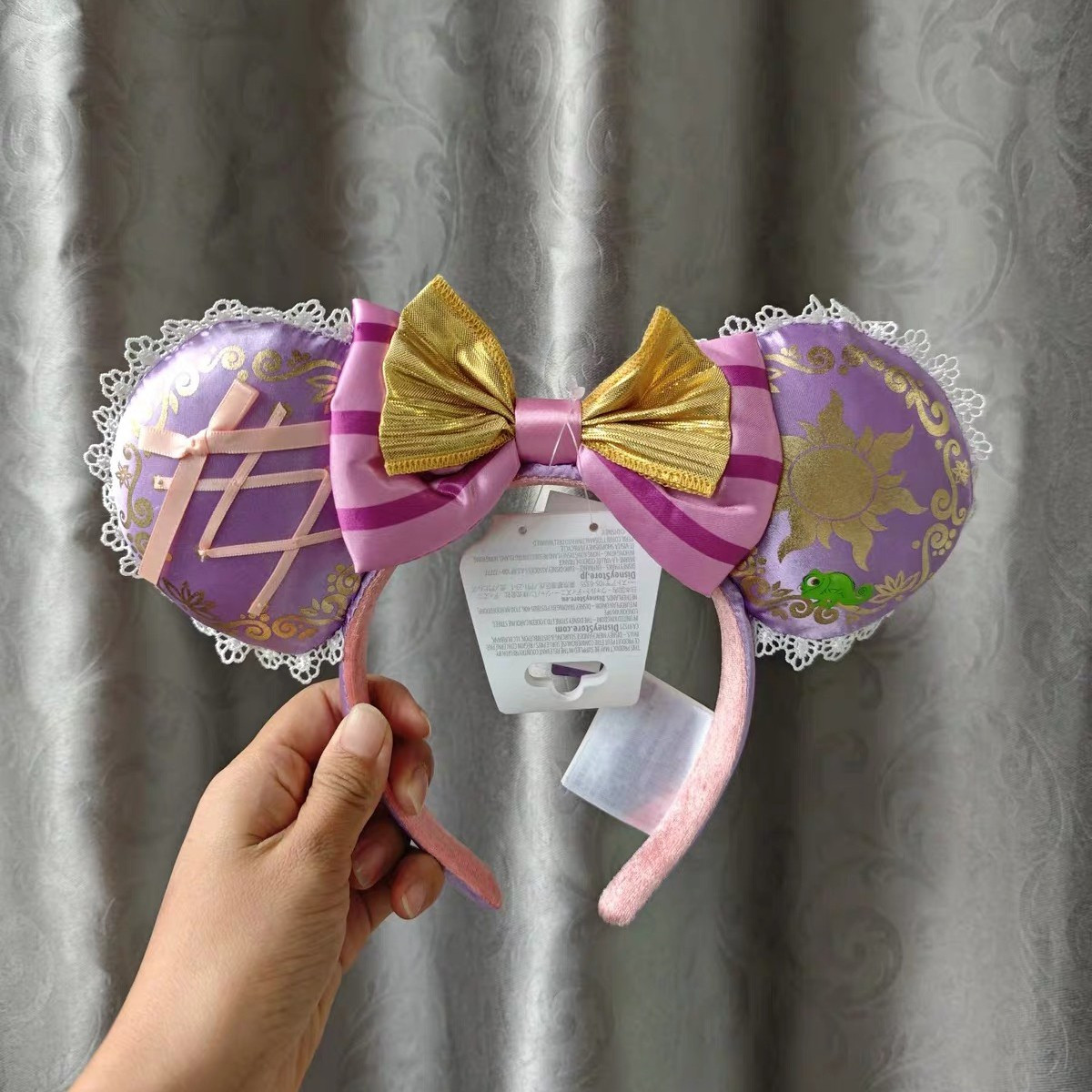 Disney.Parks Rapunzel Tangled Pascal Minnie Mickey Ears Headband NWT | eBay | eBay US