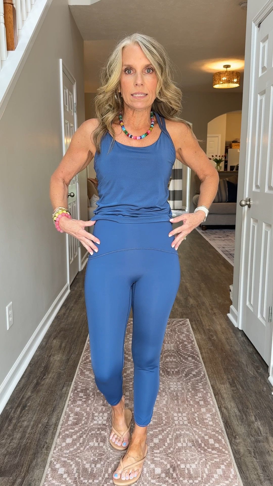 Use LOSAXSPANX for 15% off your first purchase! You know Spanx is the only brand I wear to workout! The Booty Boost leggings are like no other, along with the workout tanks, and tees. I’m wearing smalls.

#LTKgrwm #LTKOver40 #LTKActive