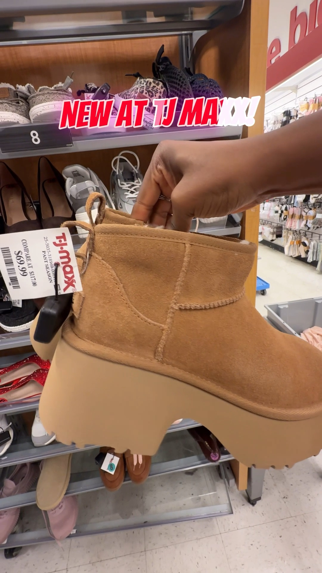 Stop by @tjmaxx over the weekend to check out the new items on the shelves and racks. I found some cute pieces and left the store with a nice pair of Ugg boots. The prices were just right under $100! 

#LTKShoeCrush #LTKFindsUnder100 #LTKStyleTip