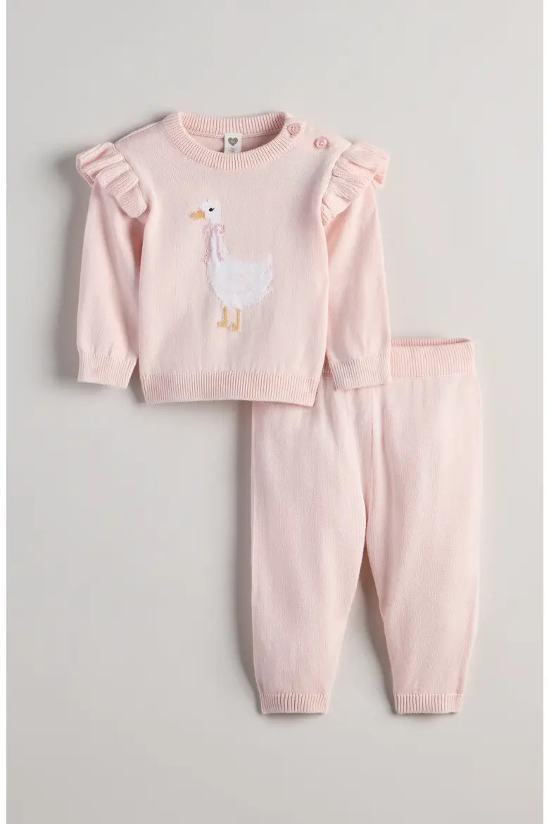 Flutter Sleeve Sweater & Joggers Set (Women) | Nordstrom | Nordstrom