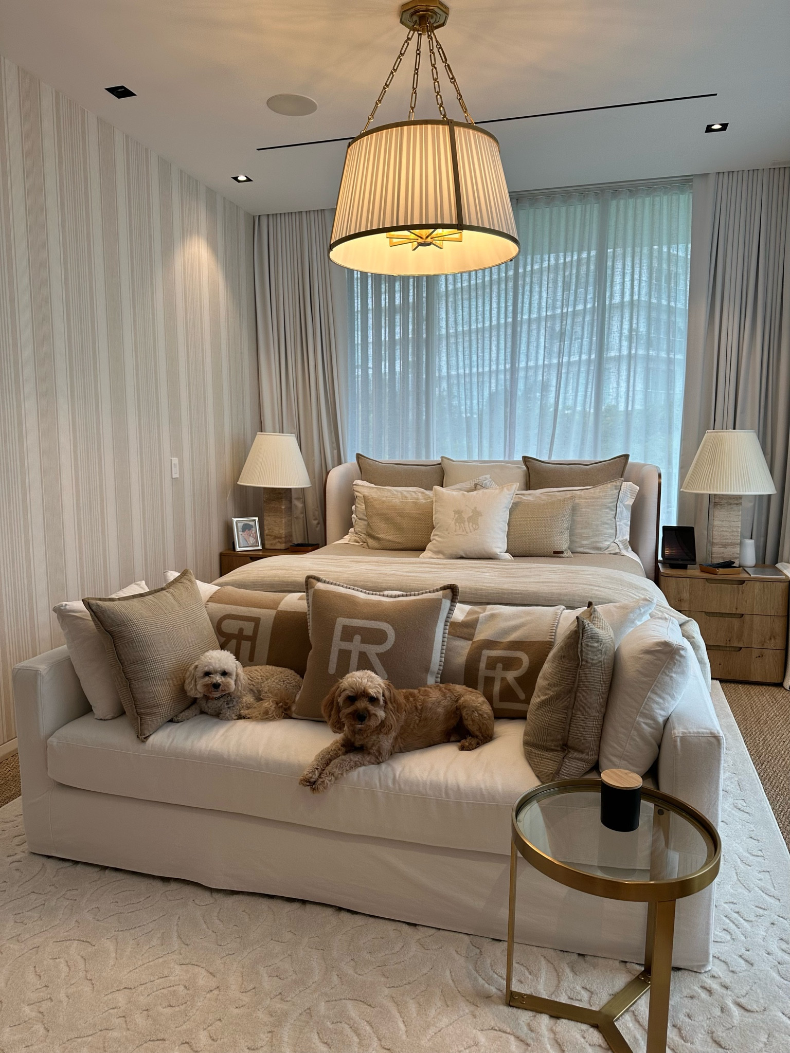 The boys and I love this crate & barrel couch! I have it at the foot of my bed and it is soooo great + plush it comes with slip covers. I love how it is a bench sofa rather than two cushions to sit on! It also comes with two cushions if you prefer! Several sizes available :) perfect for a master bedroom !!! 

#LTKFamily #LTKStyleTip #LTKHome