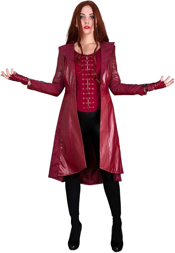 Cosplay.fm Women's Heroine Costume Cosplay Outfit Jacket with Pants Vest | Amazon (US)