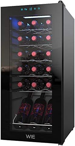 Amazon.com: WIE Wine Cooler 18 Bottle Refrigerator Wine Fridge Compressor for Home Freestanding W... | Amazon (US)
