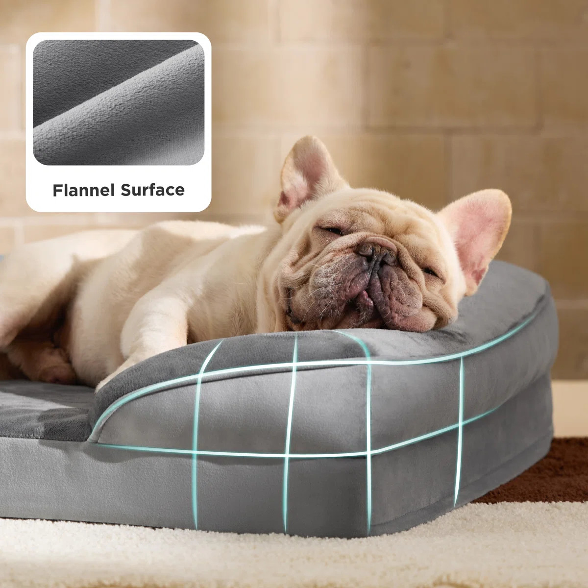 Bedsure Waterproof Orthopedic Dog Beds With Washable Removable Cover, Supportive Foam | Wayfair North America