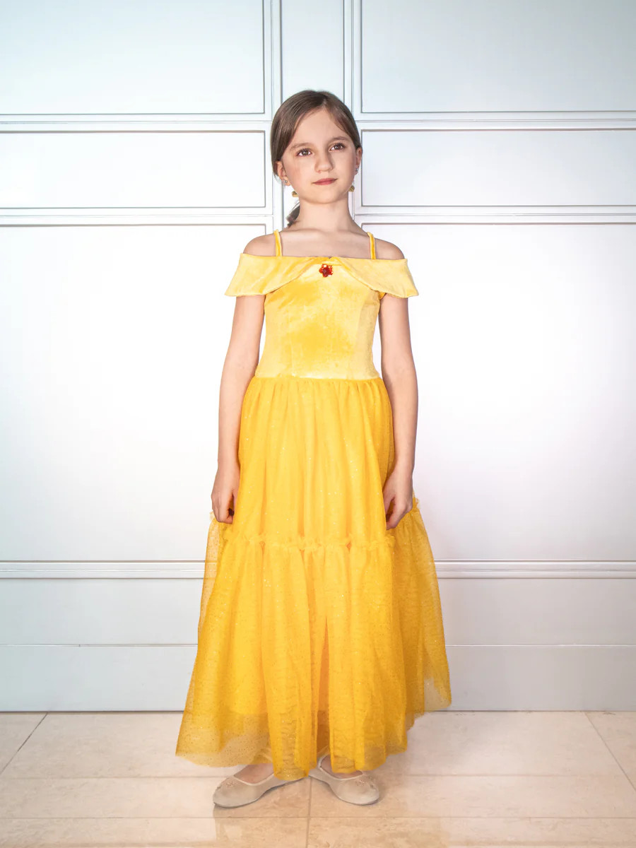 The Enchanted Rose Princess Dress – Luxury Kids Costume by Teresita Orillac | Joy Costumes