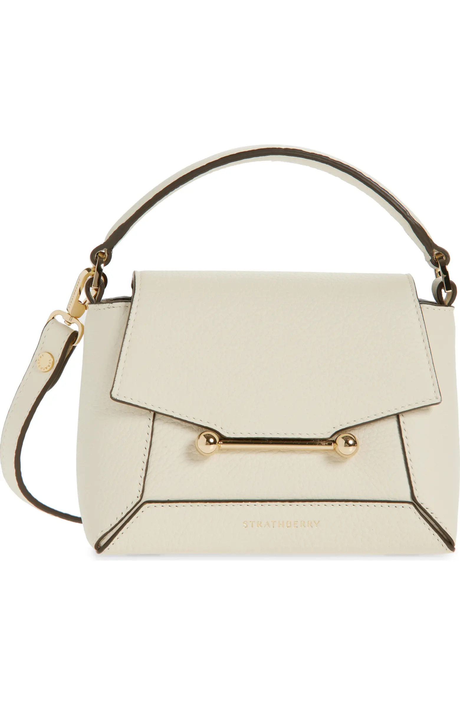 Strathberry Nano Mosaic Grained Leather Top Handle Bag | Nordstrom | Nordstrom