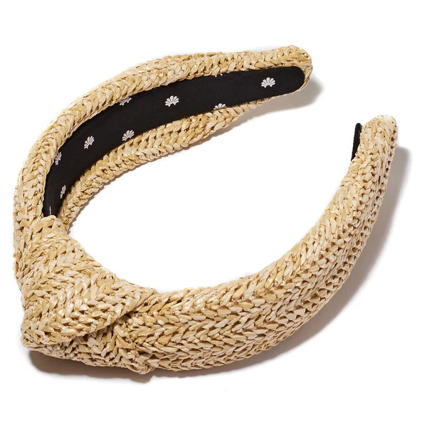 RAFFIA KNOTTED HEADBAND | Lele Sadoughi