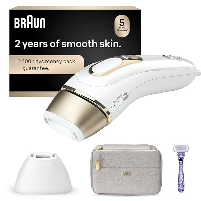 Braun IPL Silk·Expert Pro 5 PL5157 Latest Generation IPL, Permanent Visible Hair Reduction, Holi... | Amazon (US)