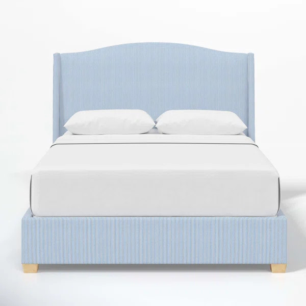 Aneth Upholstered Wingback Bed | Wayfair North America