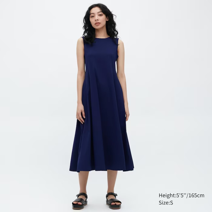 Ultra Stretch AIRism Sleeveless Dress | UNIQLO (US)