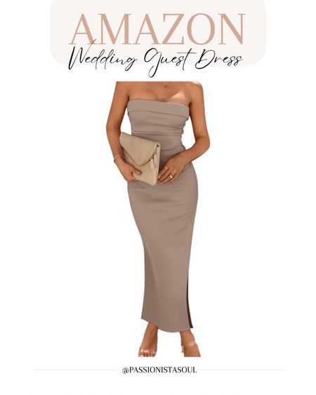 Wedding Guest Dress #weddingguest #weddingguestdress #neutraldress #outfitinspo 

#LTKparties #LTKwedding #LTKstyletip