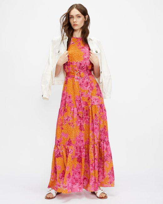 TIERED RELAXED MAXI DRESS | Ted Baker (US)