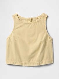 UltraSoft Denim Shell Tank Top | Gap (CA)
