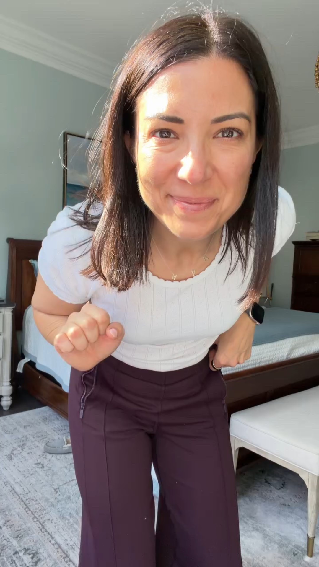 The moment the thermometer hits 70 spring has begun in my head.

That means a jean jacket and a crisp white tee 😎. My mom uniform for errands, lunch at school and work before carpool Uber. 

Comfy and pulled together. Yes, please.