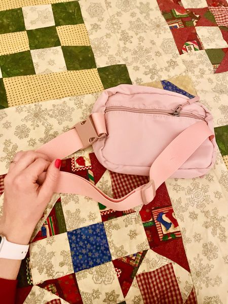 $8!!! Pink belt bag- Fanny pack 
Good pockets, super cute! 
Other colors


#LTKFind #LTKHoliday #LTKGiftGuide