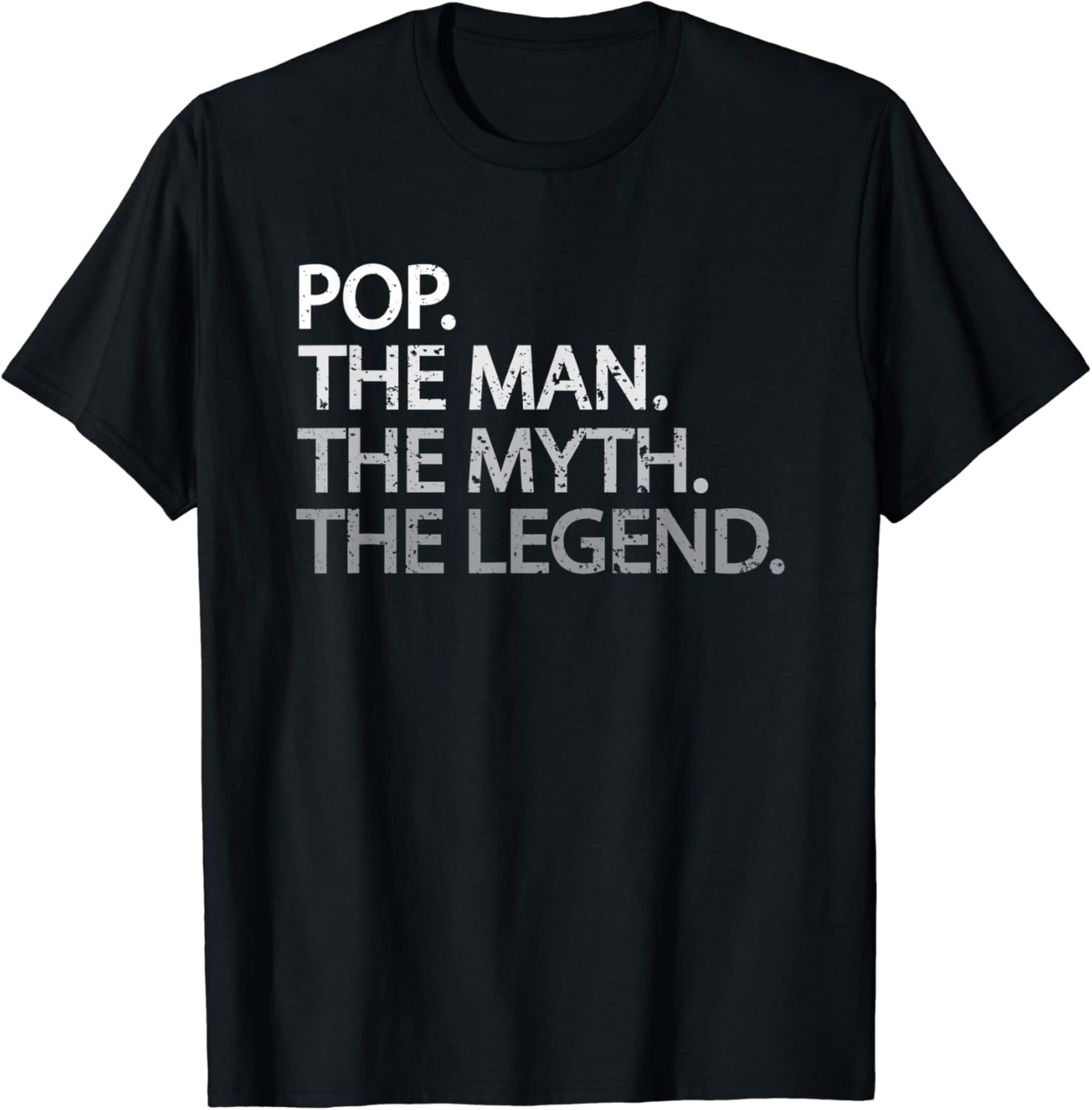 Cool Father, Dad & Grandpa Shirt - Pop The Man The Myth Tees | Amazon (US)