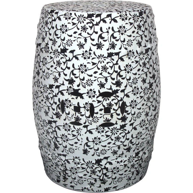 Cattan 18.5'' Tall Ceramic Garden Stool | Wayfair North America