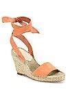 Harper Suede Espadrille Wedge Sandals | Saks Fifth Avenue