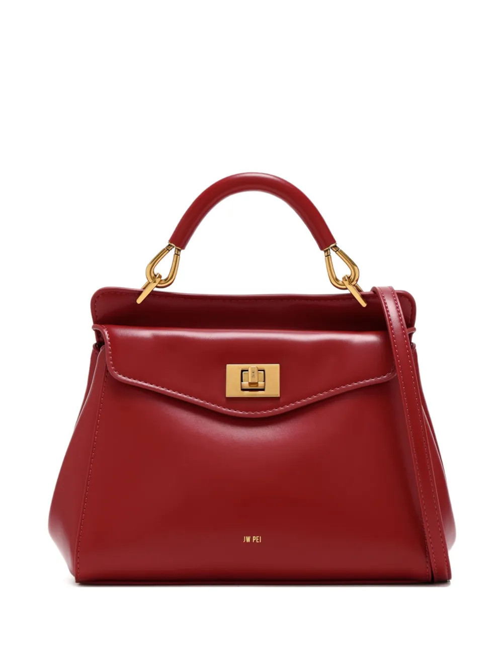 JW Pei leather tote bag - Red | Farfetch Global