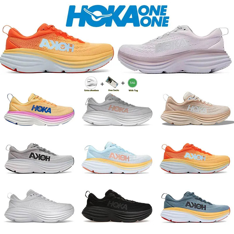 Hoka One One Bondi 8 Running Shoes Womens Men Free People Bondi 8 Clifton 8 9 Challenger 7 Cyclam... | DHGate