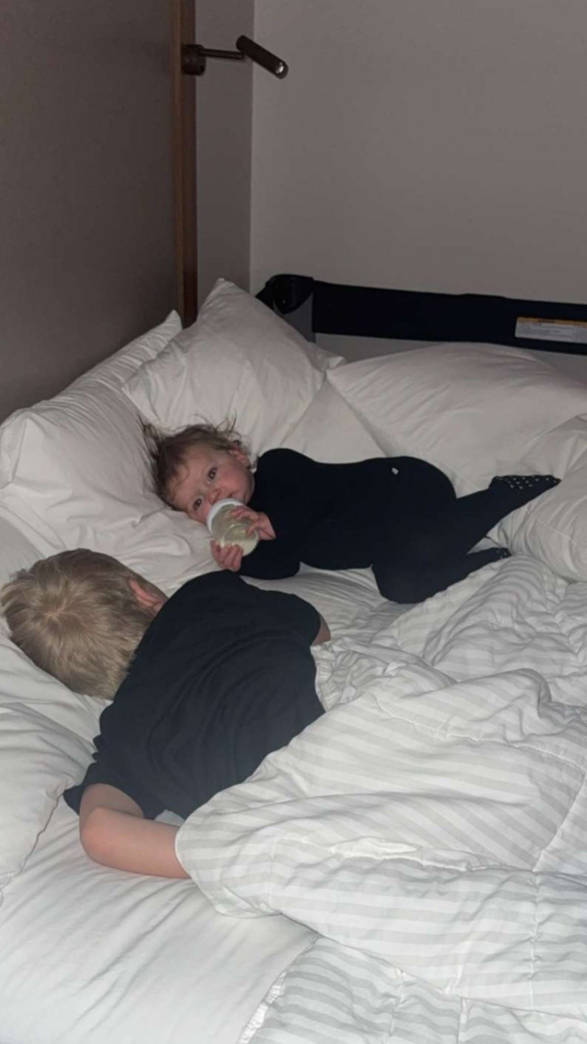 Good Morning from the hotel and Ally's ninja pajamas lol!!🖤🖤

#LTKU #LTKKids #LTKBaby