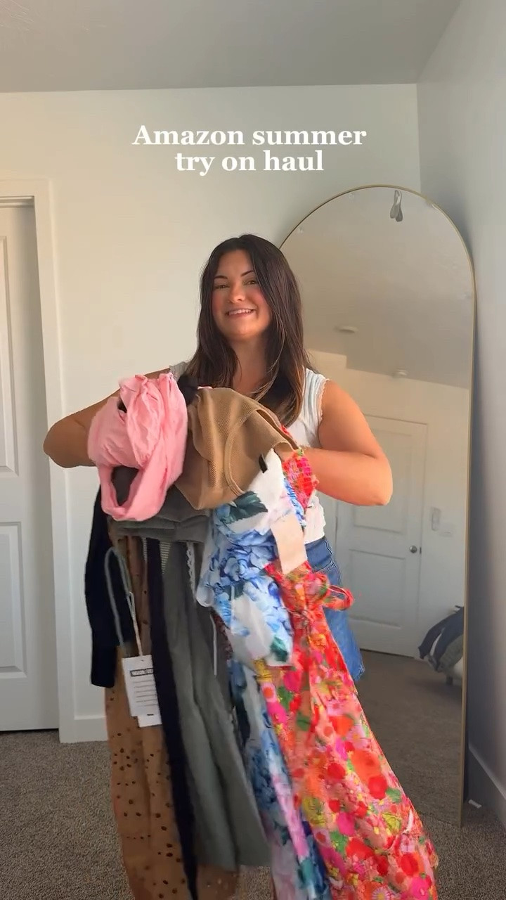 What should I keep or return?! 👀😜 Comment “HAUL” for 🔗 ✨ #amazonfashion #amazonfashionfinds #fashioninspodaily #amazonsummerfashion #amazontryon