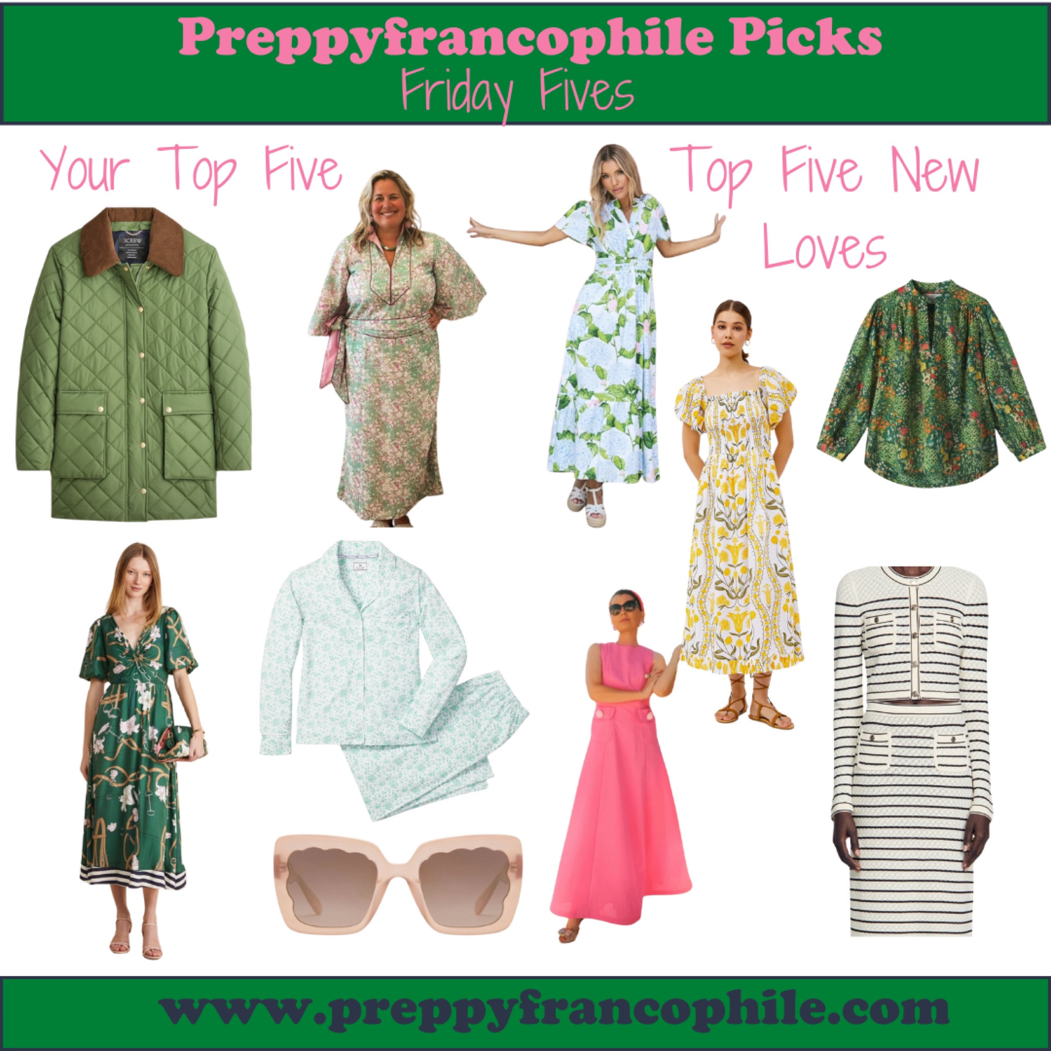 Friday Fives- what you lived and my new loves!

#preppystyle #springdress #weddingguest #mostlivrd

#LTKmidsize #LTKover40 #LTKsalealert