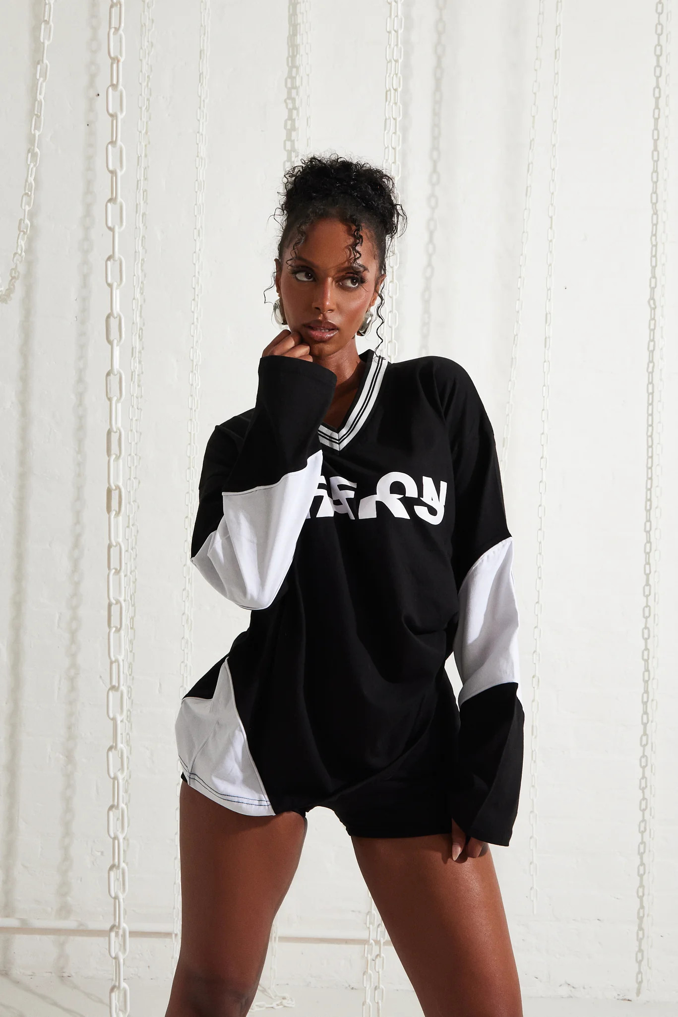 Tate Jersey - Black and White | Mars The Label