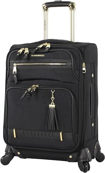 Steve Madden Designer 20 Inch Carry On Luggage Collection - Lightweight Softside Expandable Suitcase | Amazon (US)