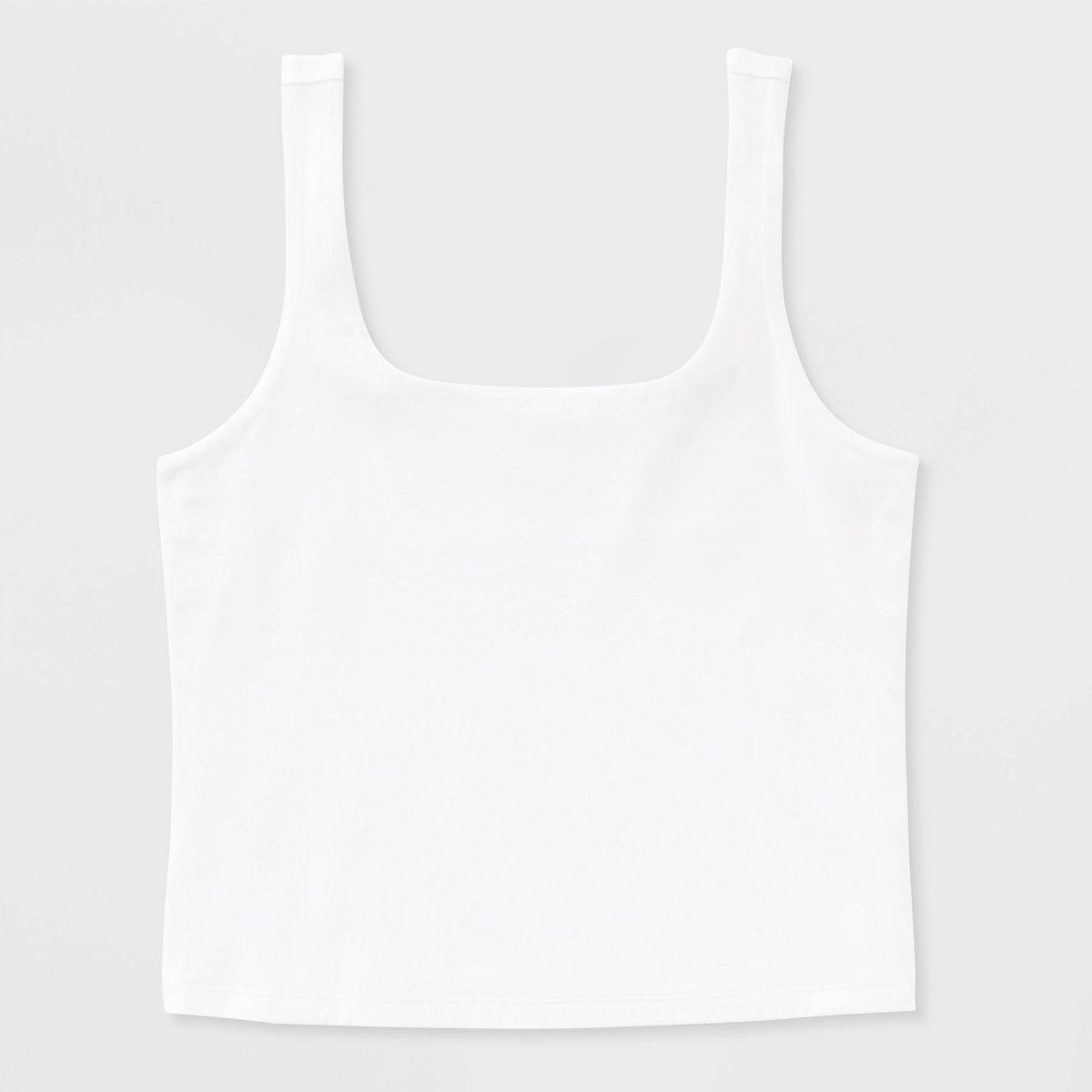 Women's Sculpt Square Tank Top - A New Day™ White XS | Target