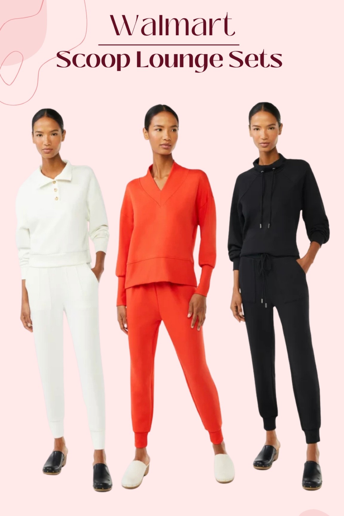 I want all three of these Walmart sets by the brand Scoop! Comfy, cute and sophisticated  

#LTKunder50 #LTKstyletip #LTKSeasonal