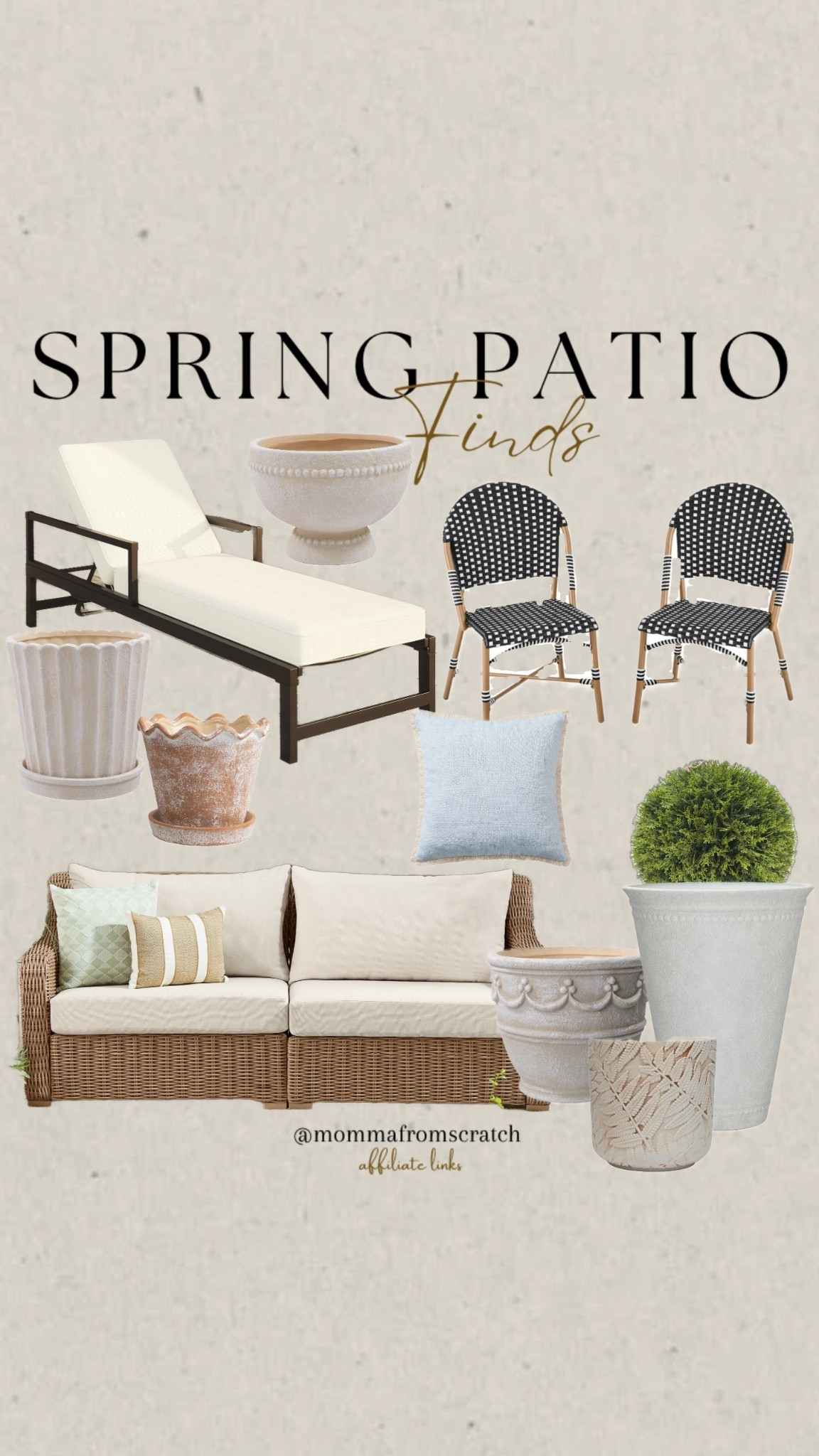 Spring patio finds at Walmart! Pottery barn for less. 

#LTKselfcare #LTKSeasonal #LTKHome