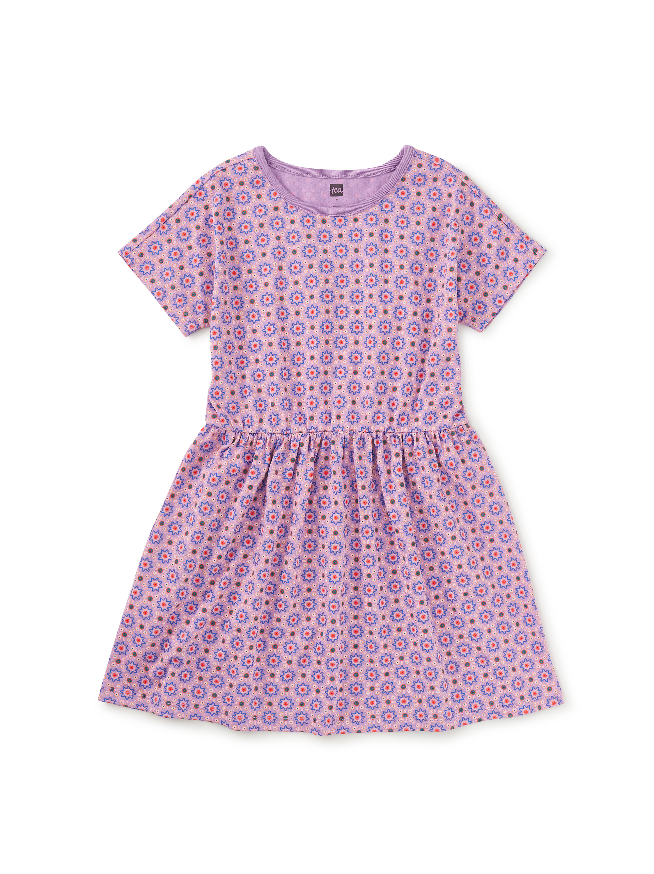 Short Sleeve Twirl Dress | Tea Collection