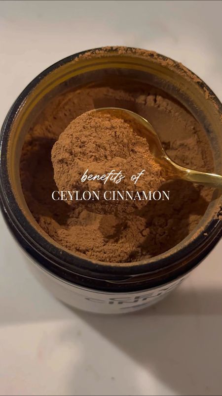 more tea on ceylon cinnamon & where to shop my favorite ☕️⬇️️ 
 
Ceylon Cinnamon benefits: 
☕️reduces inflammation 
☕️historically used to treat digestive ailments 
☕️lowers blood sugar working like insulin 
☕️boosts immune system 💪 
☕️enhances cognitive 🧠 function 
 
Favorite ways to enjoy it: 
☕️ in coffee or matcha lattes 
🥮 in baking 
🍓on my yogurt + fruit in the morning 
 
Shop my favorite brand @onefarmbywaayb @onefarmsuperfoods now available on Amazon through my link in bio. 
 
One farms Ceylon cinnamon is super high quality, organic and sustainably sourced from Sri Lanka. They also have an amazon cacao powder I’ve posted before (check out my Mexican hot cocoa recipe!), that is organic, Fairtrade certified and is sourced from a 5th generation cacao farm in the Dominican Republic. 
 
#onefarmsuperfoods #OneFarmPartner #onefarmprovisions #ad #liketkit 

#LTKFind #LTKFitness #LTKunder50